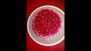 1/2kg Red velvet cake baking without oven #homemade #baking #food #cake  #redvelvetcakemalayalam