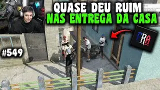QUASE DEU RUIM NAS ENTREGAS DAS CASA DA FAVELA DA FRANÇA! EP 549