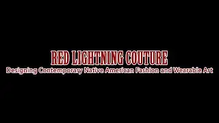 Red Lighting Couture - Contemporary Native Fashion @ The Pink Party