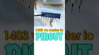 chmc1403 vu meter ic #ytshorts #shorts #pinout #electronic #diy #repair #experiment #innovation