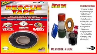 Great product -  Rescue Tape | Self-Fusing Silicone Tape | Emergency Pipe & Plumbing Repair | DIY Re