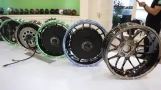 QS 12*5.0 Dual/single shaft electric scooter hub motor  detachable