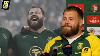 Boan Venter THRILLED WITH DEBUT | Springboks Press Conference