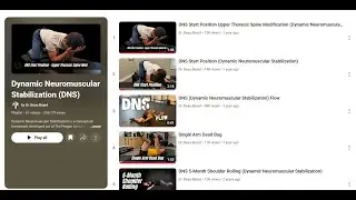 Dynamic Neuromuscular Stabilization (DNS): Dr. Beau Beard.