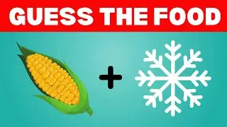 Can You Guess The FOOD By Emoji? Let's Find Out!