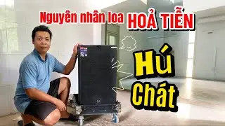 Nguyên nhân loa hoả tiễn bị hú, chát, đi xa mới nghe hay #loa #loahoatien #amthanh