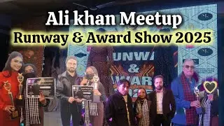 Talent Show Motivation 💪 | Runway & Award 2025 | Influencer Meetup | Ali Khan Bollywood actor 