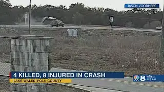 Sheriff&rsquo;s office releases more details after 4 killed, 8 hurt in Polk County 5-car crash