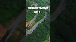 Kathgodam to Nainital by bus Ya taxi #bus #travel #kathgodam #nanital