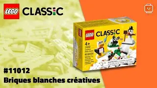 LEGO Classic 11012 Briques blanches cr&eacute;atives