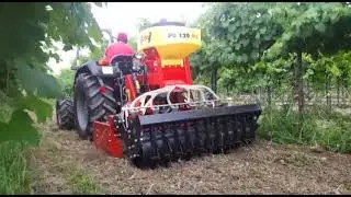 Power Harrow  with Seeder