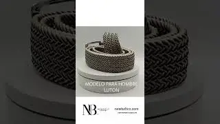 🔴 CINTURONES ELASTICOS DE HOMBRE LUTON- NewBelt&reg; Cinturones Trenzados hombre al mejor precio