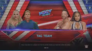 WWE 2K25 Homelander Alt., Tiffany VS LA Knight, Lash Elm. Tag Match