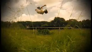 Flip Off Trampoline! Super Slow Motion