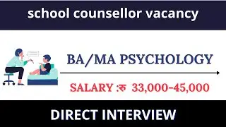 |school counsellor vacancy in maharashtra|psychology jobs in maharashtra |jobs after ma psychology|