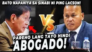 🔴 PAREHO lang TAYO BATO na HINDI ABOGADO!! | BATO NAPAHIYA kay PING!! | Jevara PH