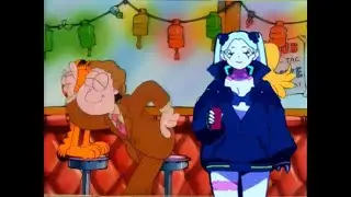 Jon Arbuckle dancing to Cyberpunk Edgerunners soundtrack