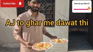 AJ to ghar me dawat thi 🤫