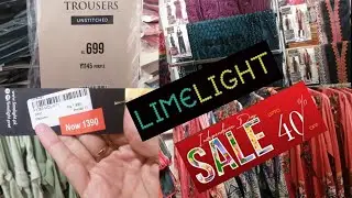Limelight upto40 off Azadi Sale 2020 / Stitched & Unstitched Shirts / Summer Collection / Vlogs