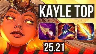 KAYLE vs VOLIBEAR (TOP) | 6k comeback, Legendary | EUW Master | 25.21