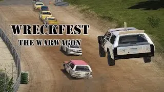 Wreckfest - Bullying my way to 1st in the Warwagon