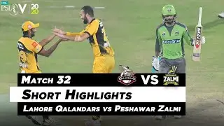 Lahore Qalandars vs Peshawar Zalmi | Short Highlights | Match 32 | HBL PSL 2020 | MB2T