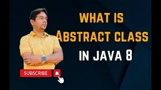 Abstract Classes in Java 8 | What is Abstract class? by Naren