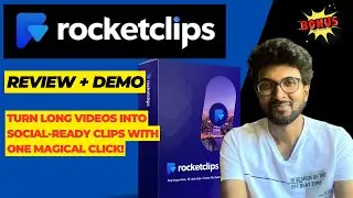 RocketClips AI Review + Demo &ndash; Turn long videos into social-ready clips with one magical click!