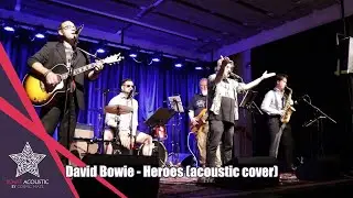 David Bowie - Heroes ★ Acoustic Cover by Cosmic Maze ★ Muzikum, Budapest, Hungary