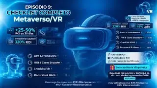 🎯 EPISODIO 9: CHECKLIST COMPLETO Metaverso/VR