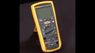 How To Take Insulation Resistance Measurements with the Fluke 1587FC