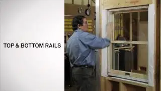 Identifying the Parts of a Narroline Window | Andersen Windows