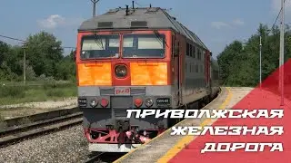 Тепловоз ТЭП70-0393 со скорым поездом № 47 Москва – Балаково