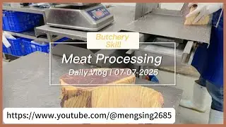 New Zealand Beef Cutting | Butchery Skill | Daily Meat Processing Vlog (07-07-2025)