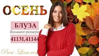 Блуза большого размера 41131, 41144