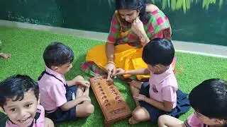 Anjali Montessori  School Kidz are playing Channemane#Mont.2 & Mont.3