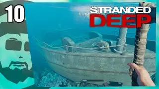 Doing some treasure hunting, raft upgrades | Stranded Deep | Part 10