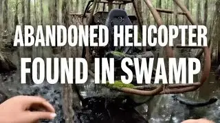 Randomly Found an Abandoned Helicopter Sunk in the Forest | Full Restoration