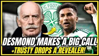 👀BREAKING! DESMOND&rsquo;S SECRET ROOM EXPOSED + TRUSTY CONFESSION + SCHMEICHEL BOMBSHELL! CELTIC FC NEWS