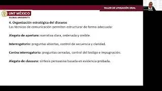 Taller de Litigación Oral 3.3