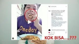 VLOGGER LAGI MAKAN MIE TIBA-TIBA SESUATU MUNCUL DARI LANGIT ... | Account Seru Viral..!