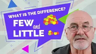 Difference between FEW and A FEW in English | Very short English lesson