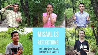 Oasis: Reflections Of L3 Misaal Beneficiaries 2018