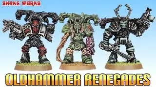 Rogue Trader era Chaos Space Marines - Oldhammer - Warhammer 40k