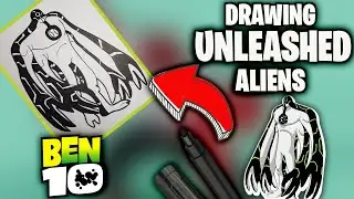 How To Draw Ben 10 Aliens Fusion Four Arms + Uprgade Step By Step