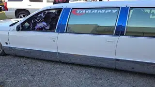 The demo limo at Wake the dead show BOOM BABY 💜