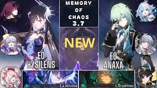 E0 Hysilens & E0 Anaxa New Memory of Chaos Honkai Star Rail