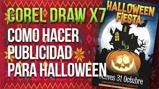 COREL DRAW 2017 │PUBLICIDAD PARA HALLOWEEN │ SAYANI WAYWA