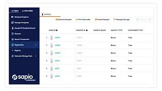 Configurable Sample Management Software From Sapio Sciences: In-Depth Demo