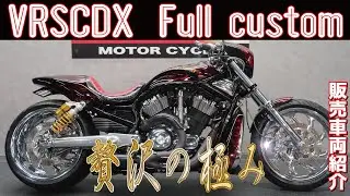 【フルカスタム】260ワイドタイヤ！VRSCDX NIGHTRODSP1250 ナイトロット1250販売車両紹介！ウェビック！グーバイク！